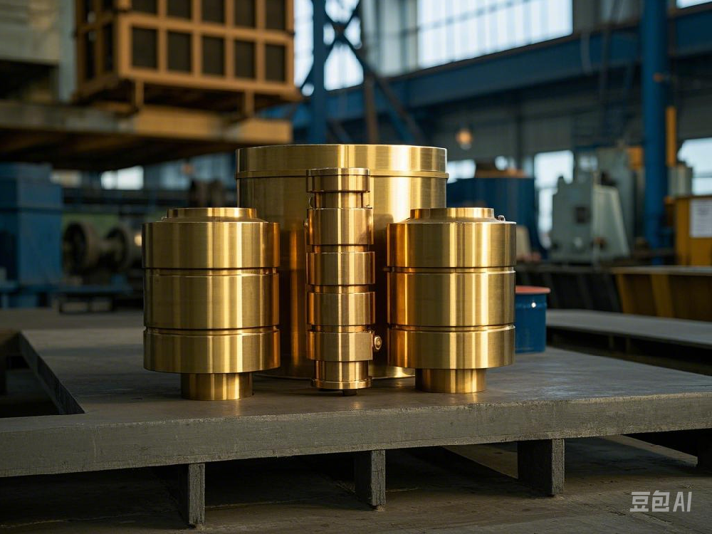 Copper bushings for multi-cylinder cone crushers